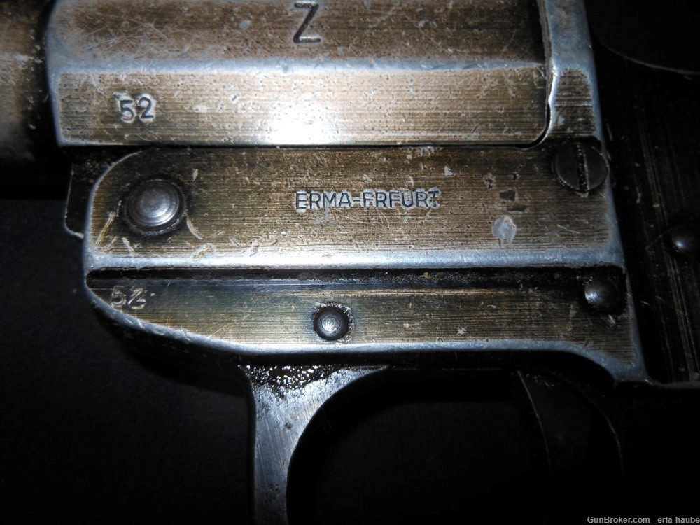 WW2 German Wehrmacht Kampfpistole "Z" - LP34 SIGNAL FLARE PISTOL - ERMA -img-4