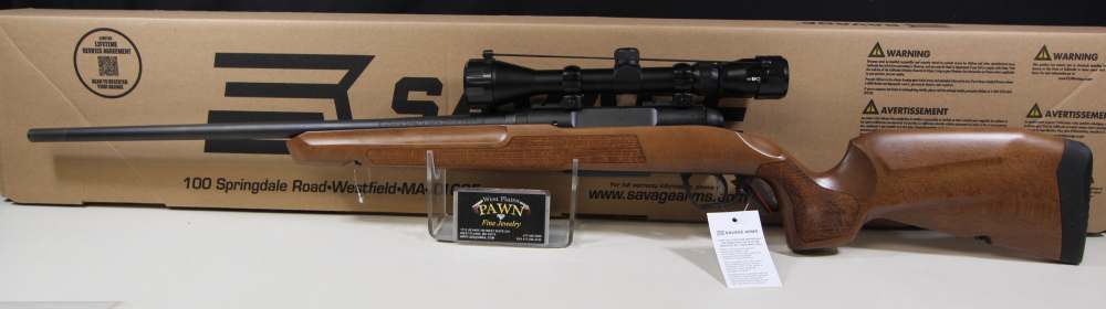 NIB SAVAGE AXIS 2 XP COMBO WOOD BOLT RIFLE, 22-250 REM, 22" BRL, 32258-img-2