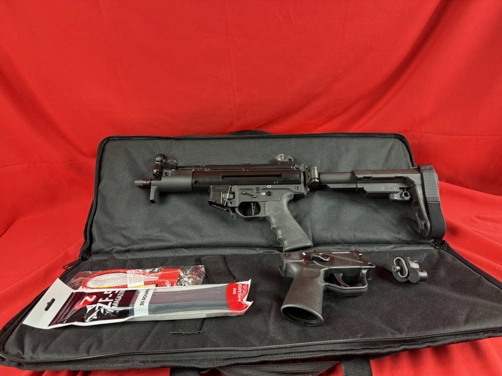 Zenith ZF-5P 9mm - Lee Lower, Super Safety 630+ RPM,  Fold Adj Brace-img-1