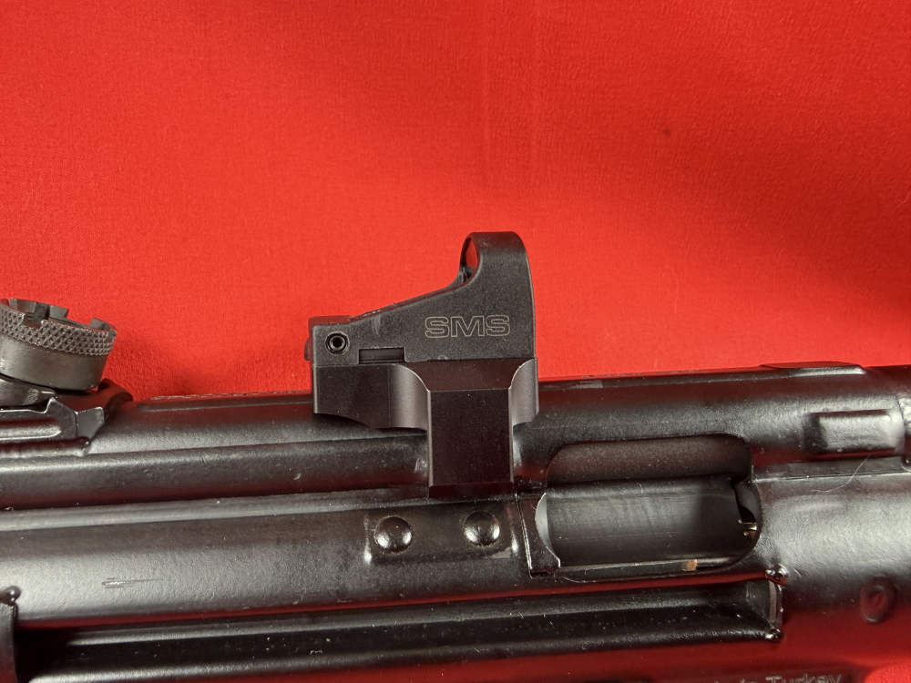 Custom Century AP5-P 9mm - SKULL Charging Handle - RED DOT!-img-9