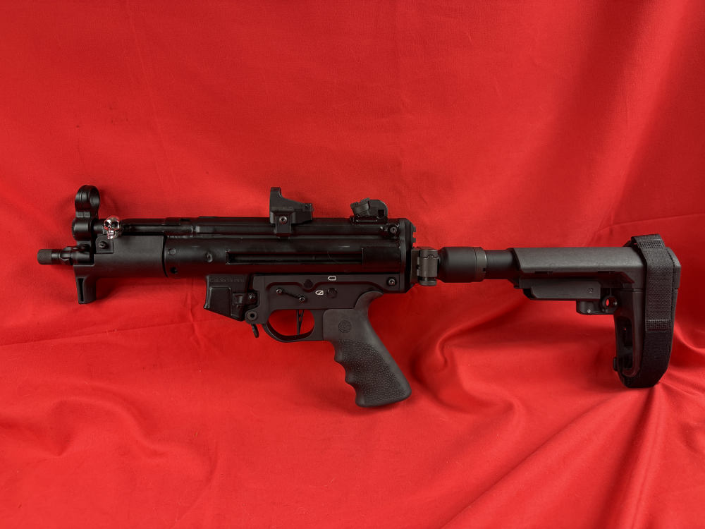 Custom Century AP5-P 9mm - SKULL Charging Handle - RED DOT!-img-14