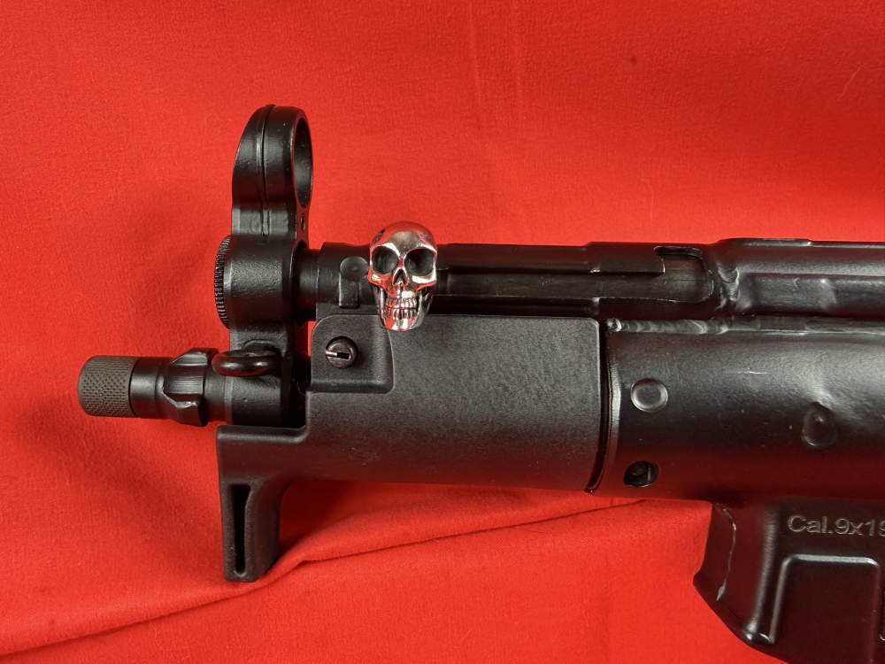 Custom Century AP5-P 9mm - SKULL Charging Handle - RED DOT!-img-11