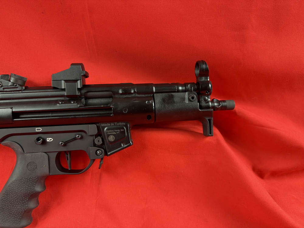 Custom Century AP5-P 9mm - SKULL Charging Handle - RED DOT!-img-8