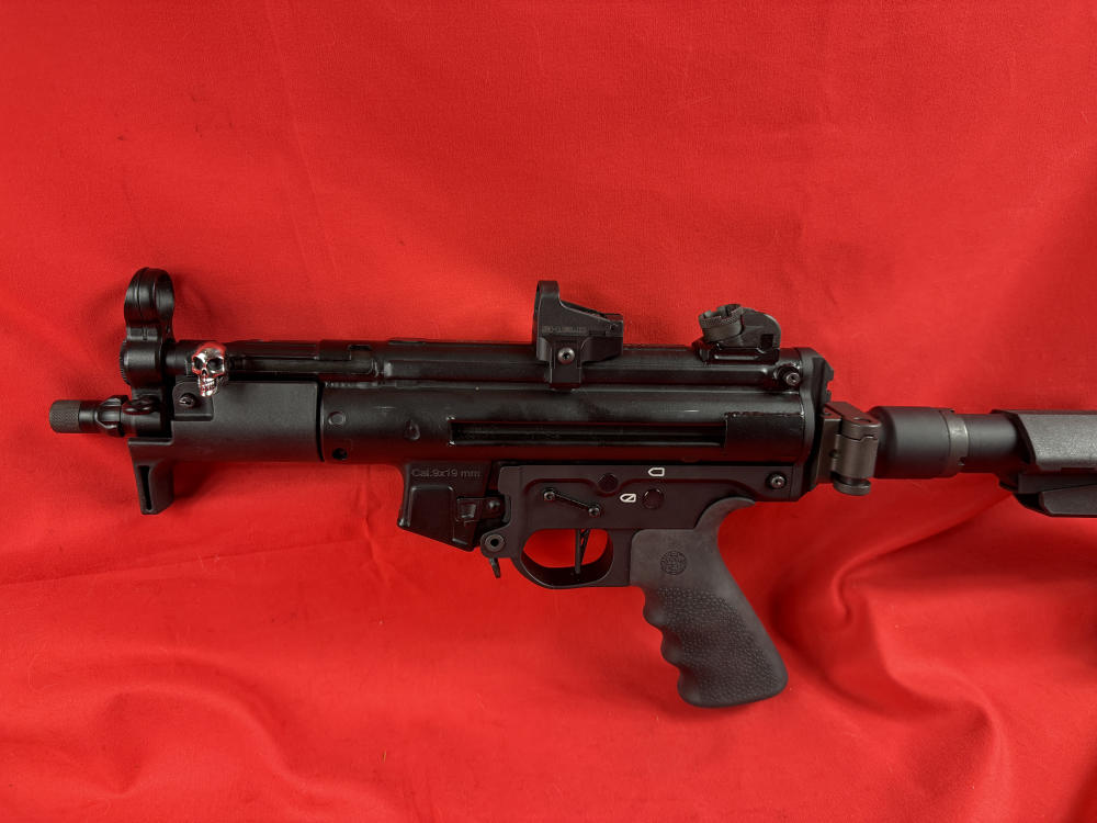Custom Century AP5-P 9mm - SKULL Charging Handle - RED DOT!-img-17