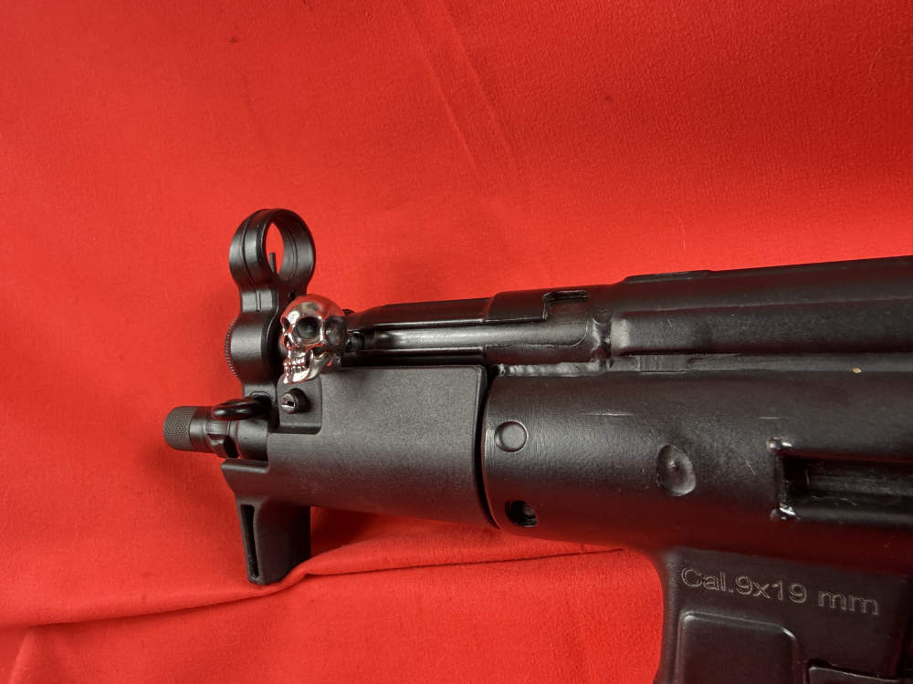 Custom Century AP5-P 9mm - SKULL Charging Handle - RED DOT!-img-12