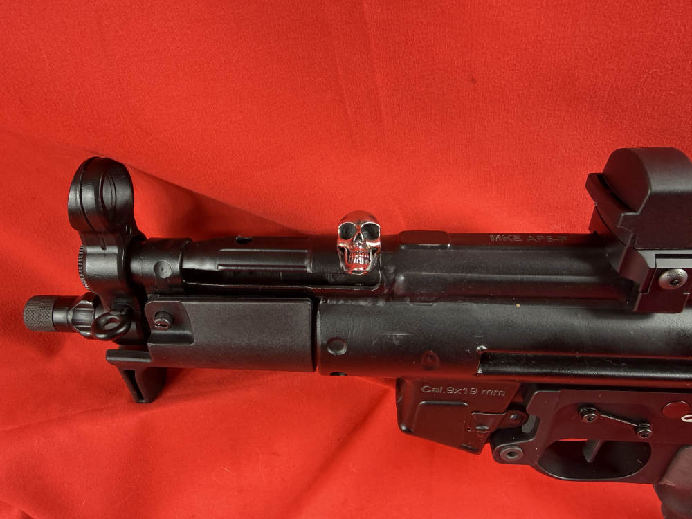 Custom Century AP5-P 9mm - SKULL Charging Handle - RED DOT!-img-19