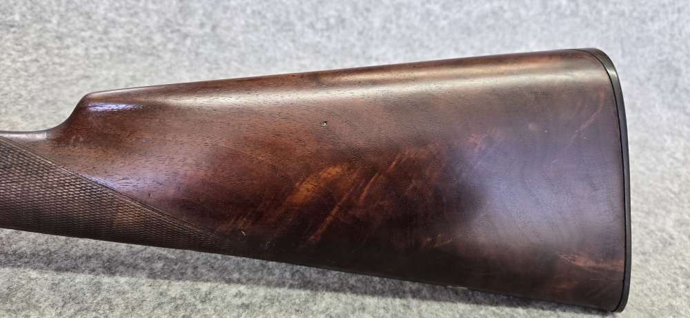 Parker SxS 12 ga English Straight Style Walnut Buttstock | Orig buttplate-img-3