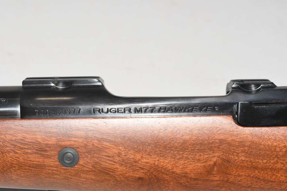 Excellent Ruger M77 Hawkeye Bolt Action Rifle 338 RCM 22" W Box 2012-img-25