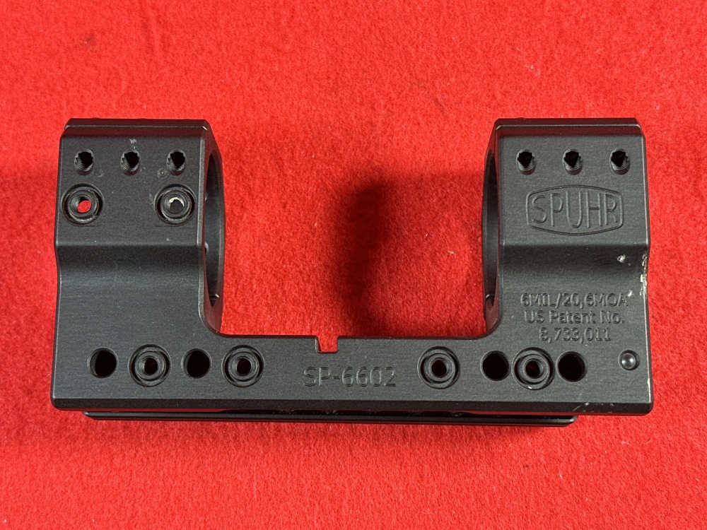 Spuhr Sphur SP-6602 36mm 6MIL/20.6MOA 1.5" Scope Mount Base Rings-img-0