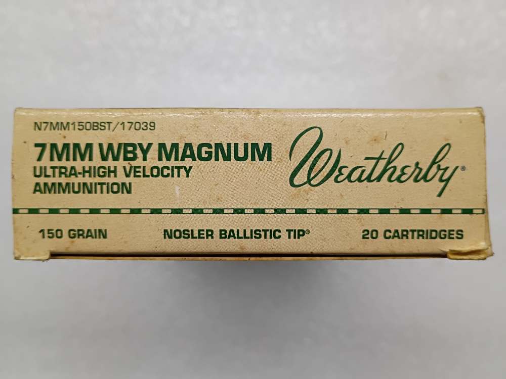 Weatherby 7mm Weatherby Magnum 150 Gr Nolser Ballistic Tip Ammo - 15 Rnds-img-1