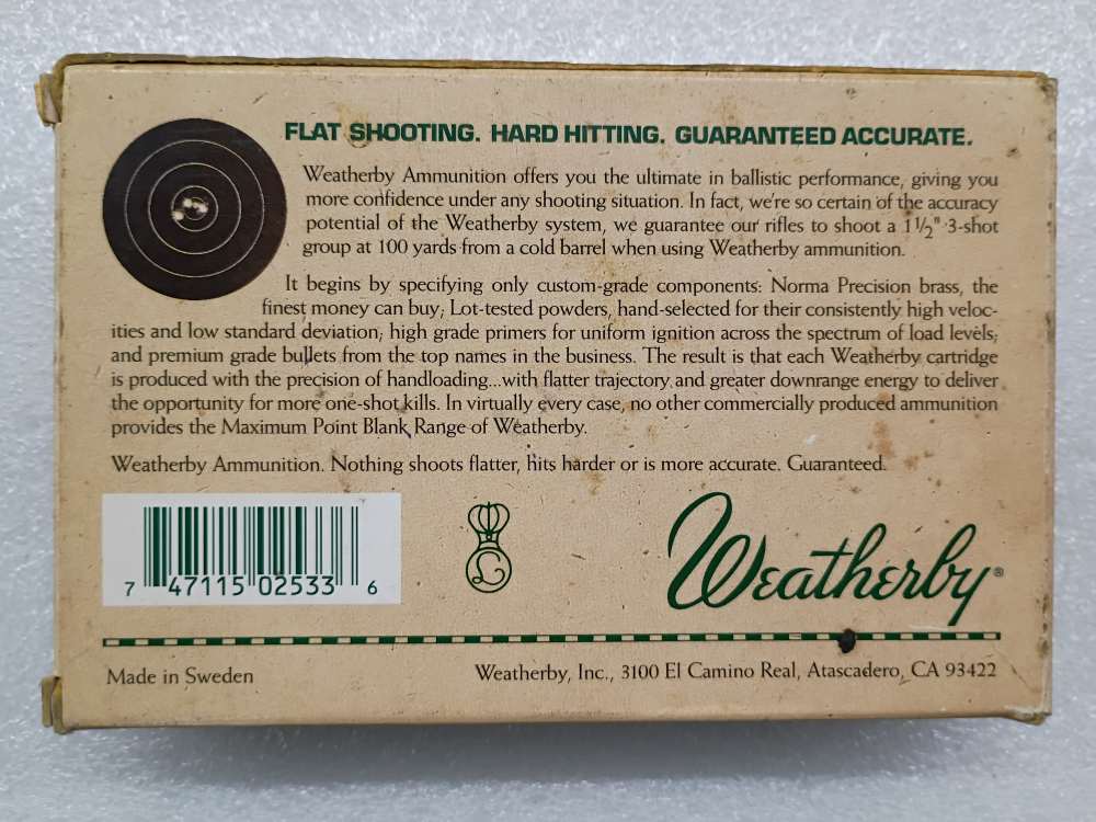 Weatherby 7mm Weatherby Magnum 150 Gr Nolser Ballistic Tip Ammo - 15 Rnds-img-3