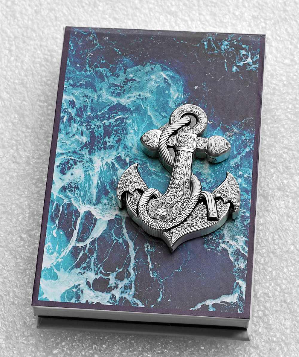 2025 - Samoa - 1oz .999 silver - Nautical Anchor-img-3