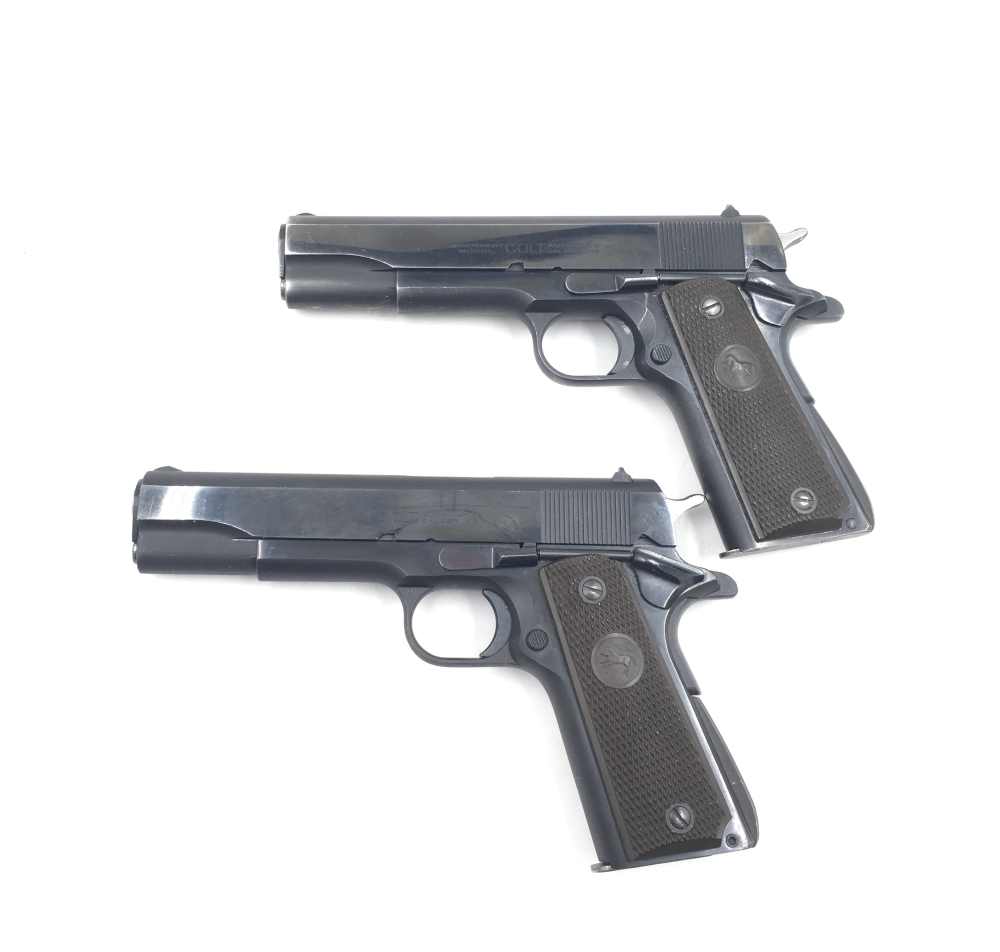Rare Consecutive Number Connecticut National Guard 1911 Government Models  -img-59