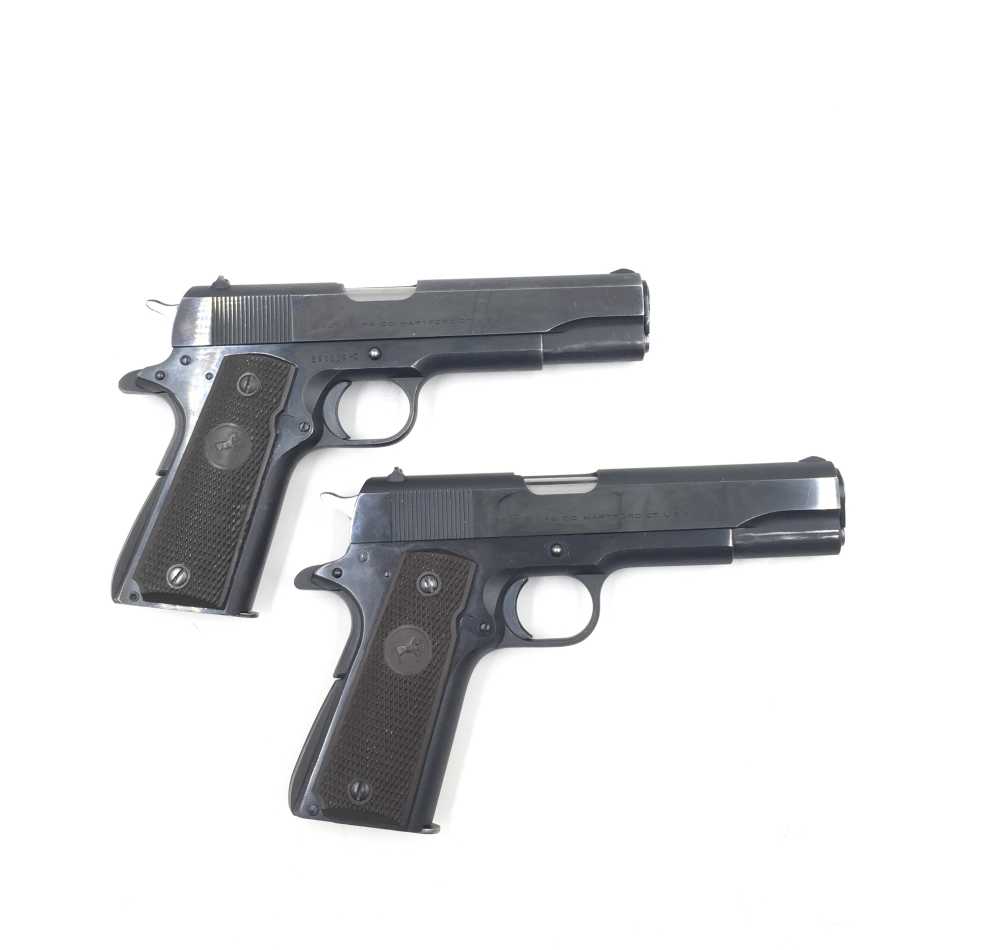 Rare Consecutive Number Connecticut National Guard 1911 Government Models  -img-58