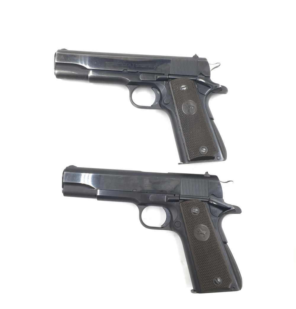 Rare Consecutive Number Connecticut National Guard 1911 Government Models  -img-1