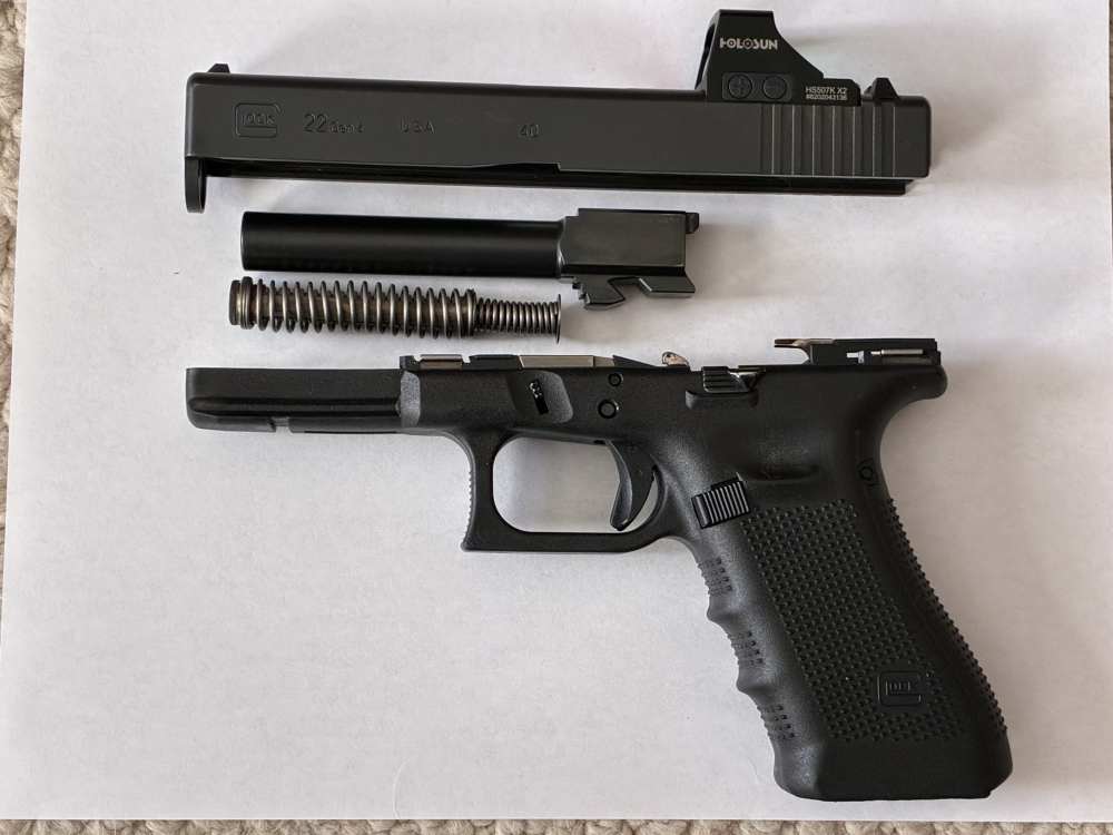 Glock 22 Gen4 .40 S&W | Holosun 507K X2 | GlockStore Milled | 6 Mags-img-3