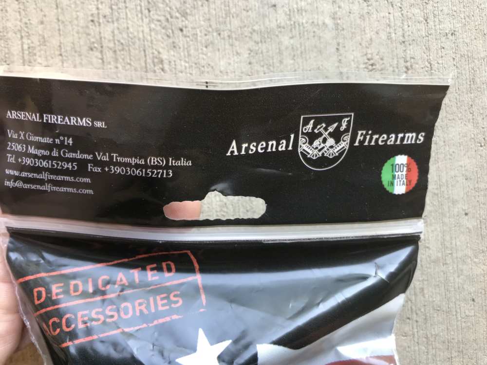 ARSENAL FIREARMS AF2011 A1 Mag Holder Italian Leather Sealed Original Rare -img-2