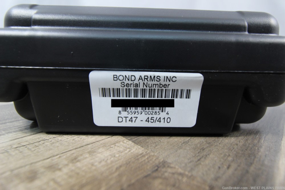NIB TRUMP Bond Arms DT47 Derringer Living Legend .45 410ga 4.25" DT4745410-img-3