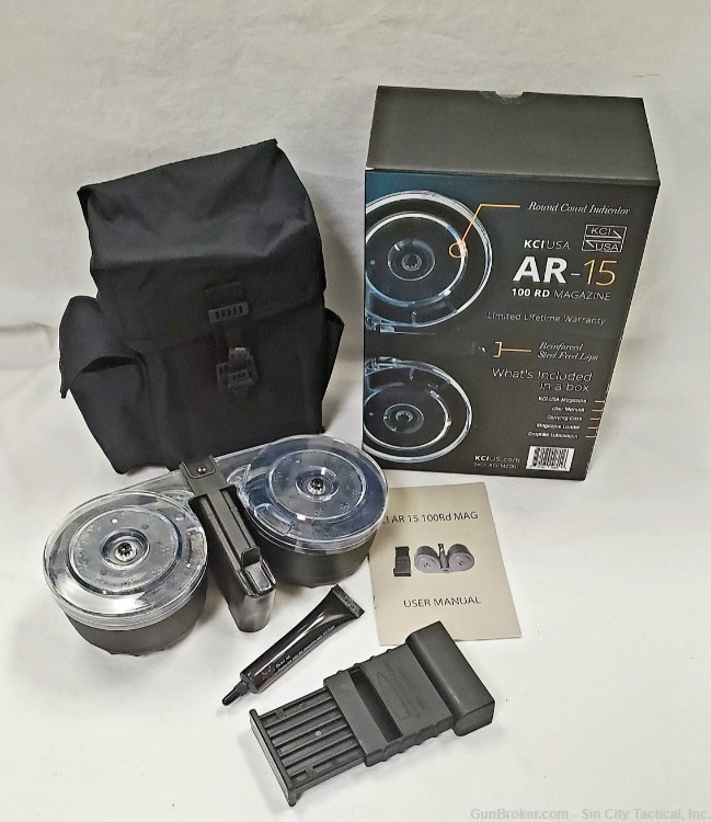 AR-15 100rd DRUM MAGAZINE! (Limited Quantity)-img-2