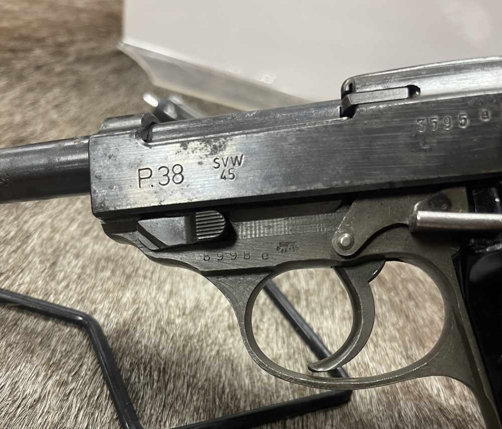 Late-War SVW 45 P38 WWII German 1945 C&R RARE 2-tone frame-img-2
