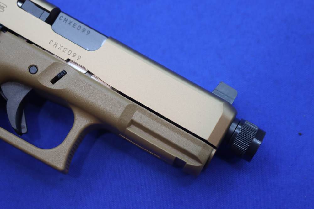 Glock G19X V MOS TB Pistol 9MM 19RD Austria THREADED FDE nPVD Optics Ready-img-9