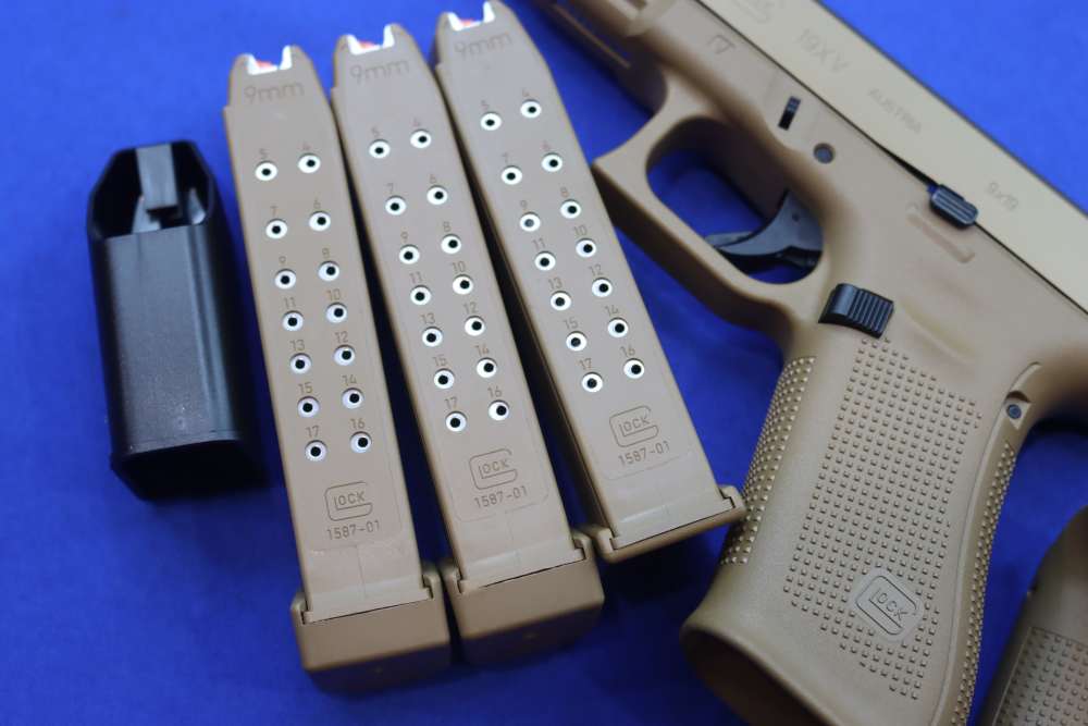 Glock G19X V MOS TB Pistol 9MM 19RD Austria THREADED FDE nPVD Optics Ready-img-28