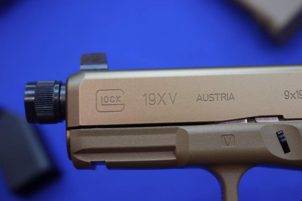 Glock G19X V MOS TB Pistol 9MM 19RD Austria THREADED FDE nPVD Optics Ready-img-24