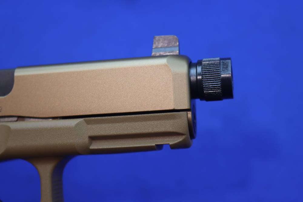 Glock G19X V MOS TB Pistol 9MM 19RD Austria THREADED FDE nPVD Optics Ready-img-20