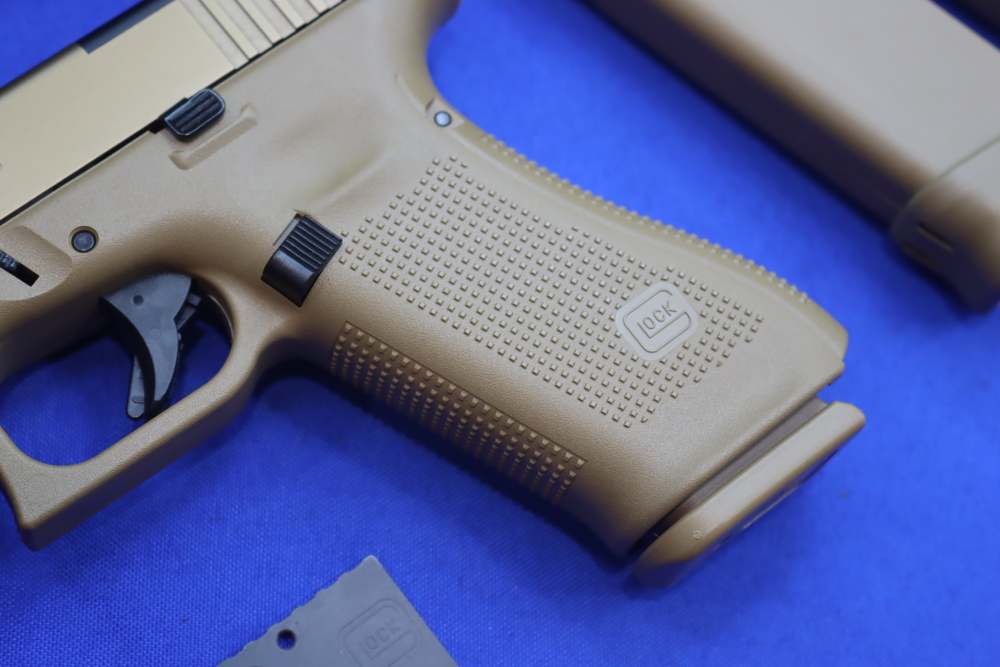 Glock G19X V MOS TB Pistol 9MM 19RD Austria THREADED FDE nPVD Optics Ready-img-7