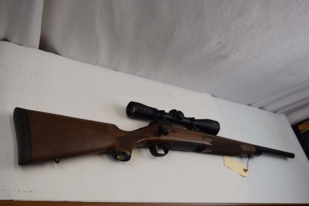 Savage 110 Rebarreled to 450 BM, 20" bbl, Redfield 4-12x40, VG Cond.-img-0
