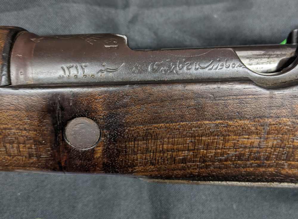 Used Turkish Mauser Chambered in 8MM Bore has Pitting-img-2