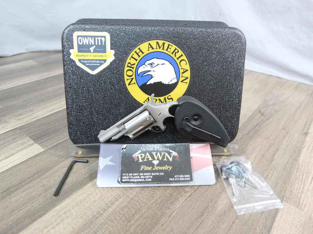 NIB North American Arms NAA SA Revolver 22 WMR Holster Grip NAA-22M-HG-img-1