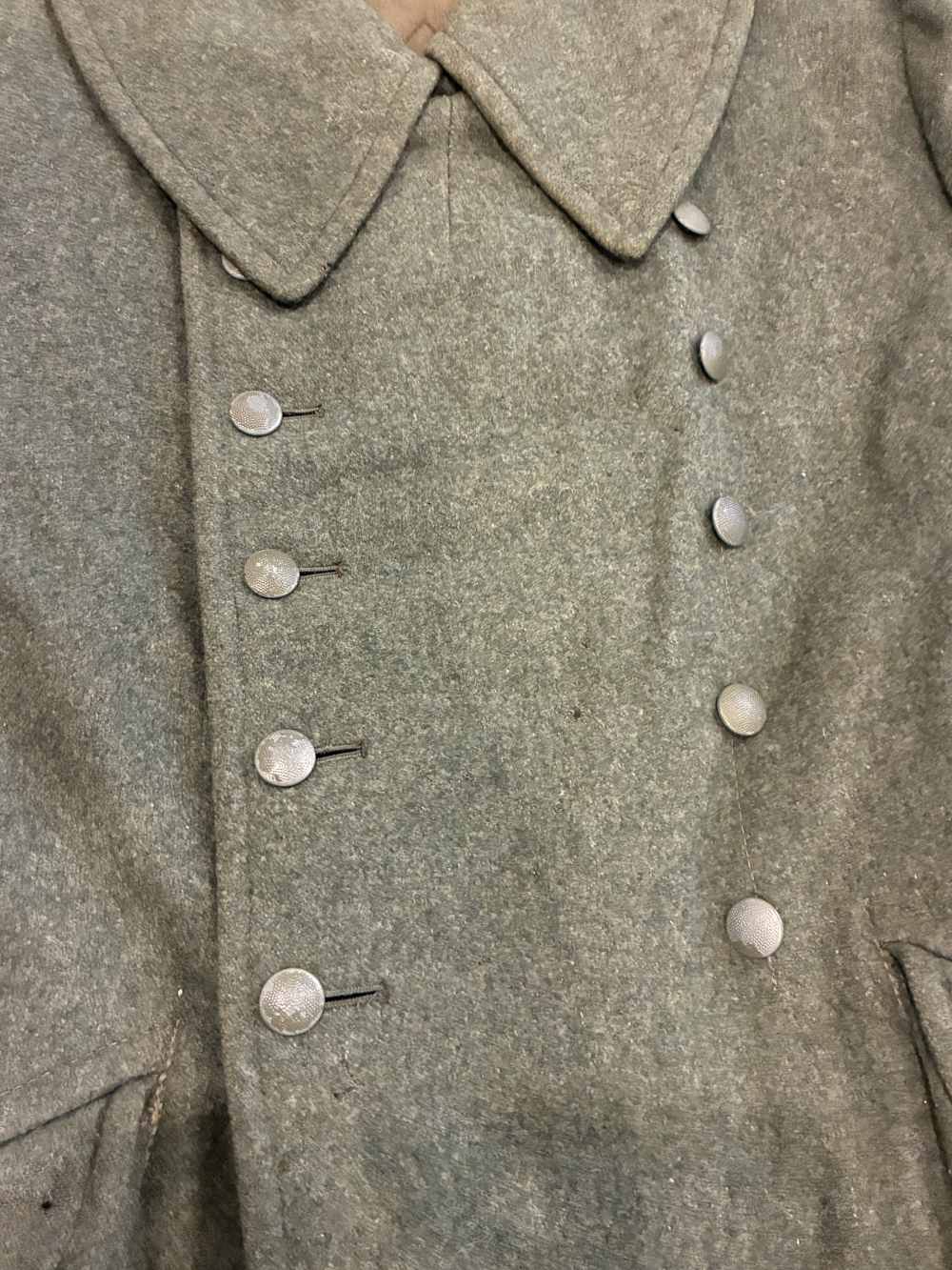 Original German WW2 M42 Great Coat Mantel -img-6