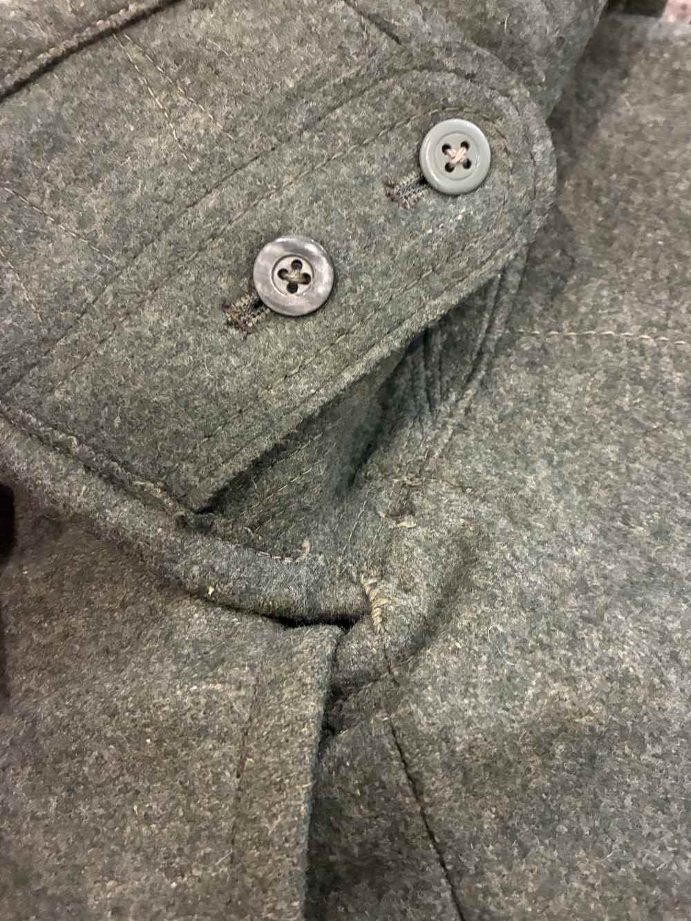 Original German WW2 M42 Great Coat Mantel -img-8