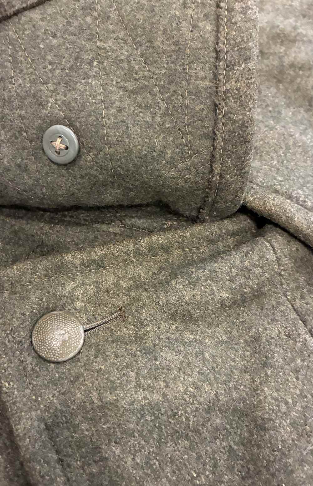 Original German WW2 M42 Great Coat Mantel -img-7