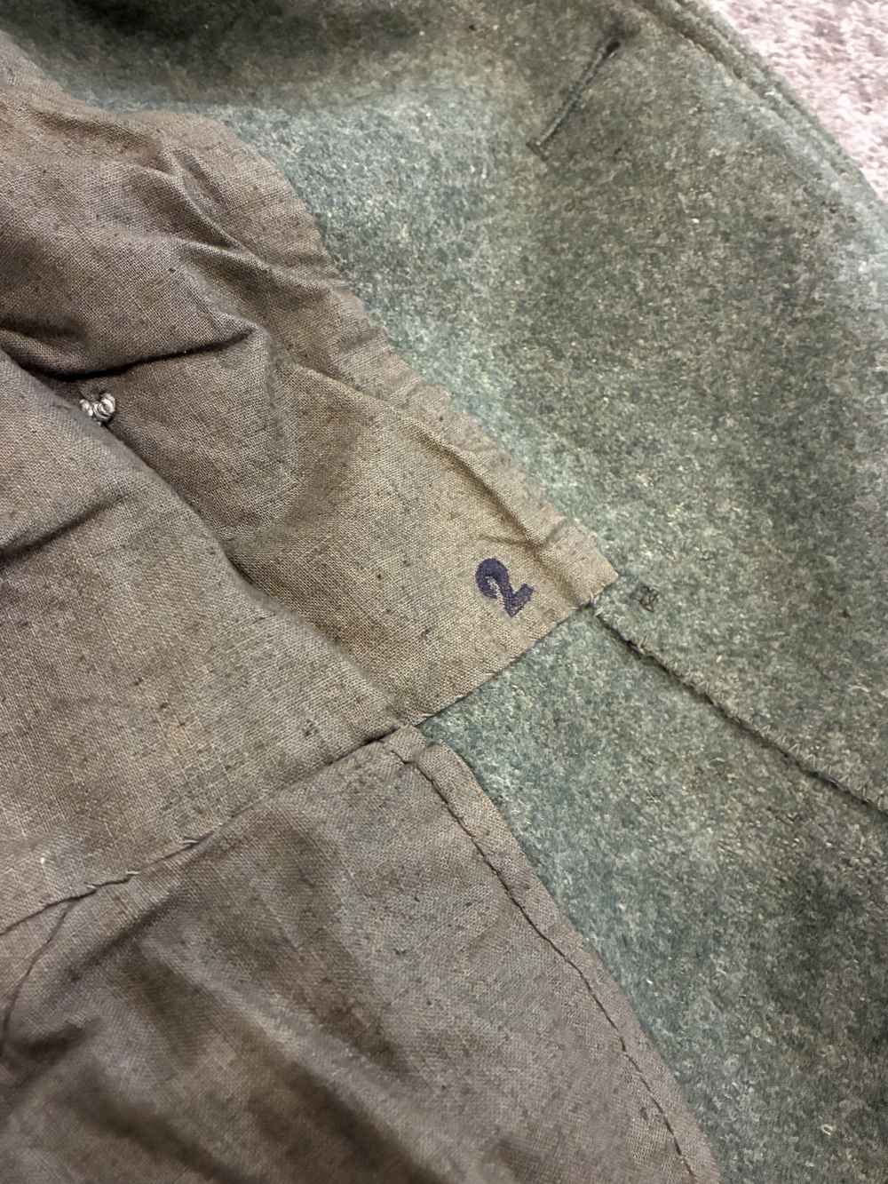 Original German WW2 M42 Great Coat Mantel -img-10