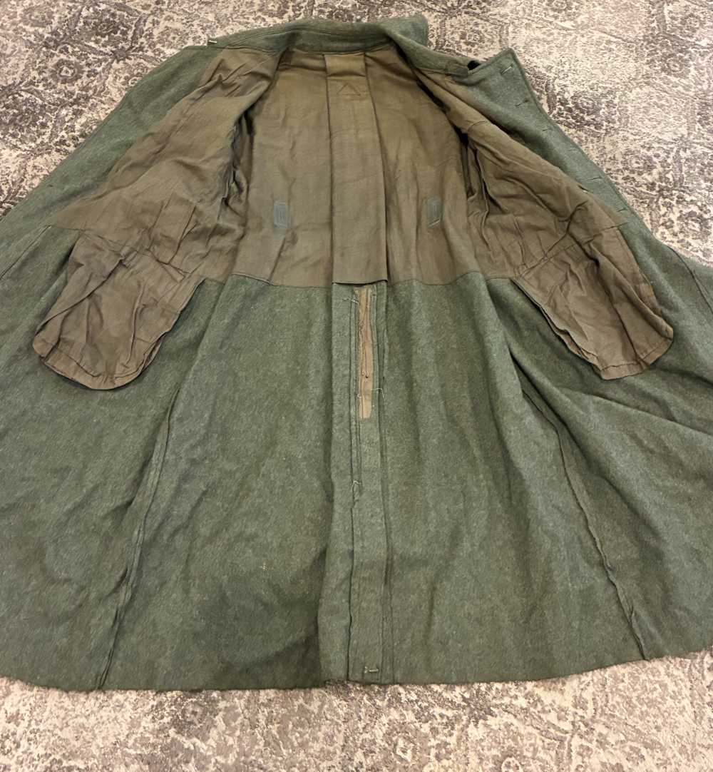 Original German WW2 M42 Great Coat Mantel -img-9