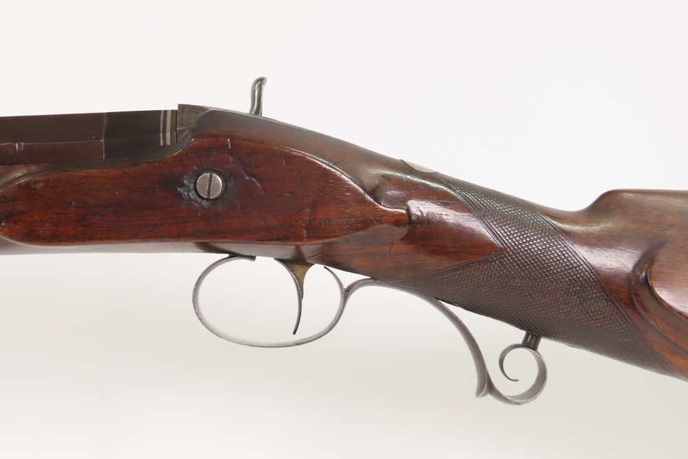 ENGRAVED English Antique ANN PATRICK 12 g. Percussion Single Barrel FOWLER -img-23
