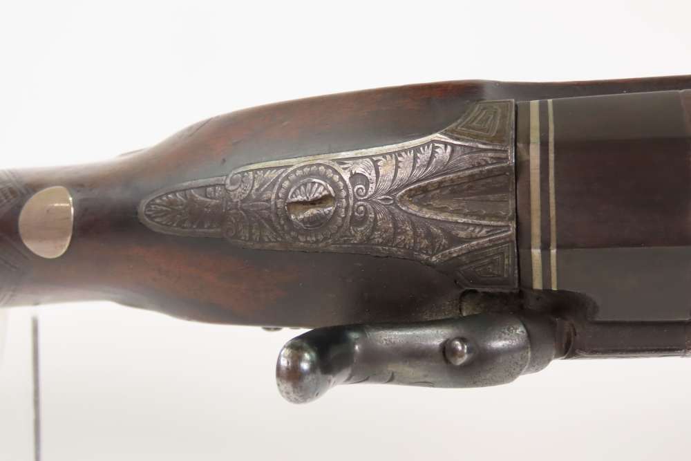 ENGRAVED English Antique ANN PATRICK 12 g. Percussion Single Barrel FOWLER -img-18