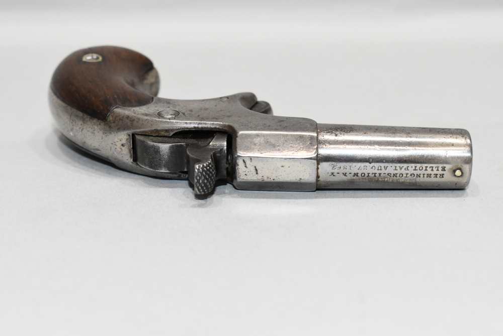 Remington Elliot's Patent Vest Pocket Single Shot Deringer 41 RF Pistol-img-7