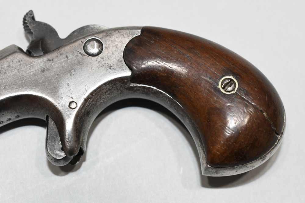 Remington Elliot's Patent Vest Pocket Single Shot Deringer 41 RF Pistol-img-5