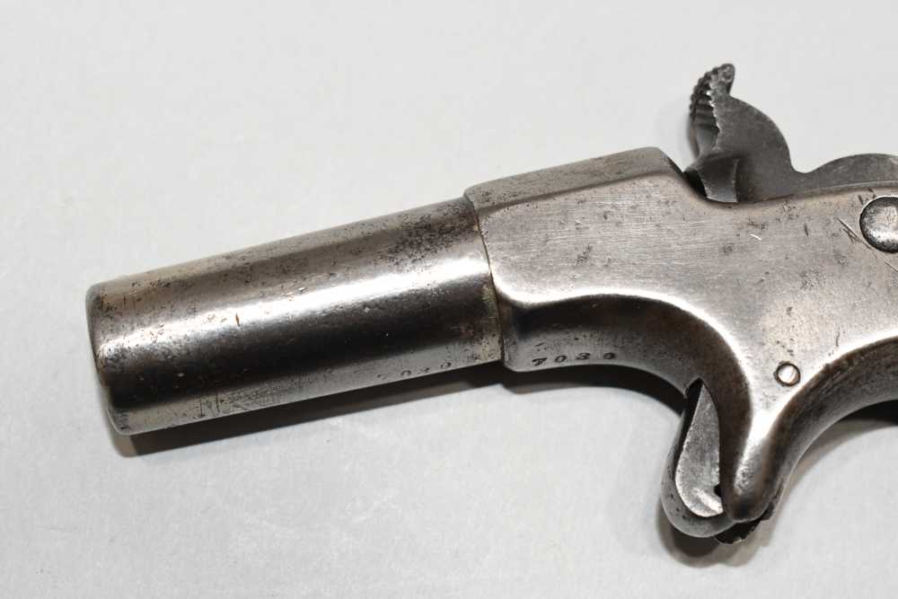 Remington Elliot's Patent Vest Pocket Single Shot Deringer 41 RF Pistol-img-6