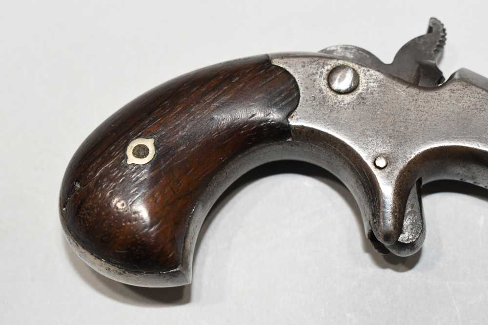 Remington Elliot's Patent Vest Pocket Single Shot Deringer 41 RF Pistol-img-2