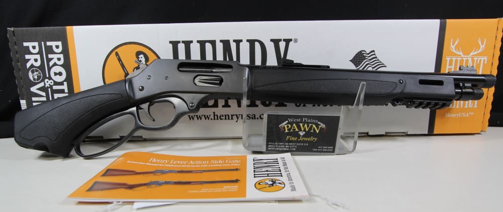NIB HENRY BEARS LEG LEVER PISTOL, 30-30, 13.8" BRL 3+1 RND GH009GBLX3030-img-0