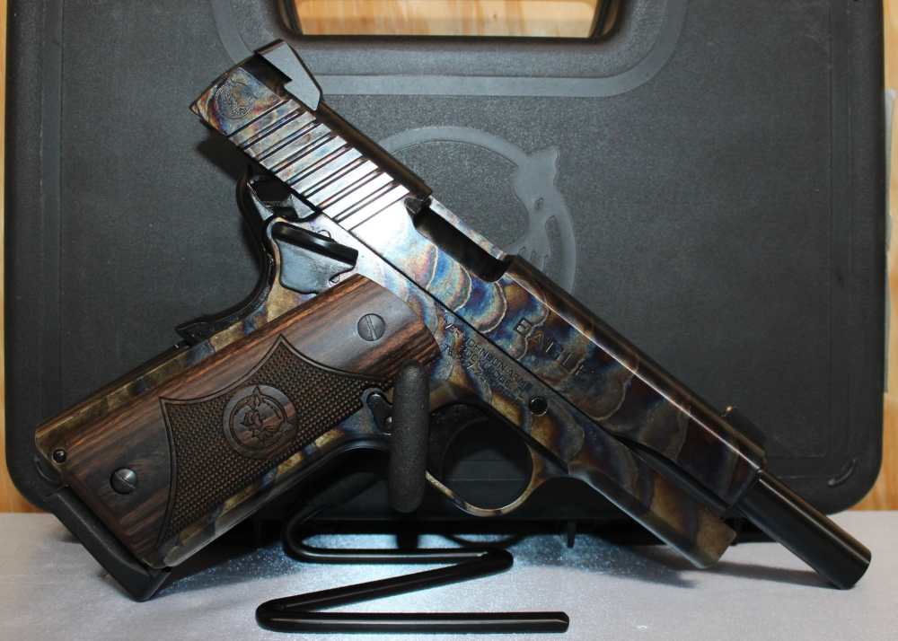 Iver Johnson Eagle Color Case Hardened 45ACP 5" Barrel, LAYAWAY AVAILABLE!-img-6