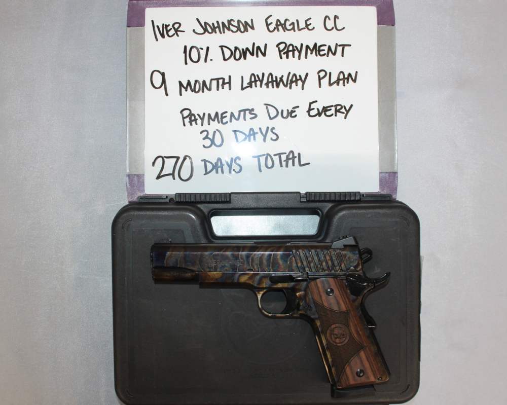 Iver Johnson Eagle Color Case Hardened 45ACP 5" Barrel, LAYAWAY AVAILABLE!-img-0
