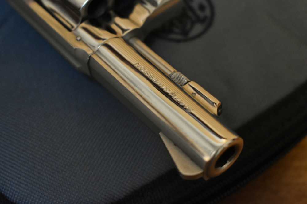 Smith & Wesson Model 36-1 .38 Special 3" Nickel Revolver 70's Era 95% -img-8