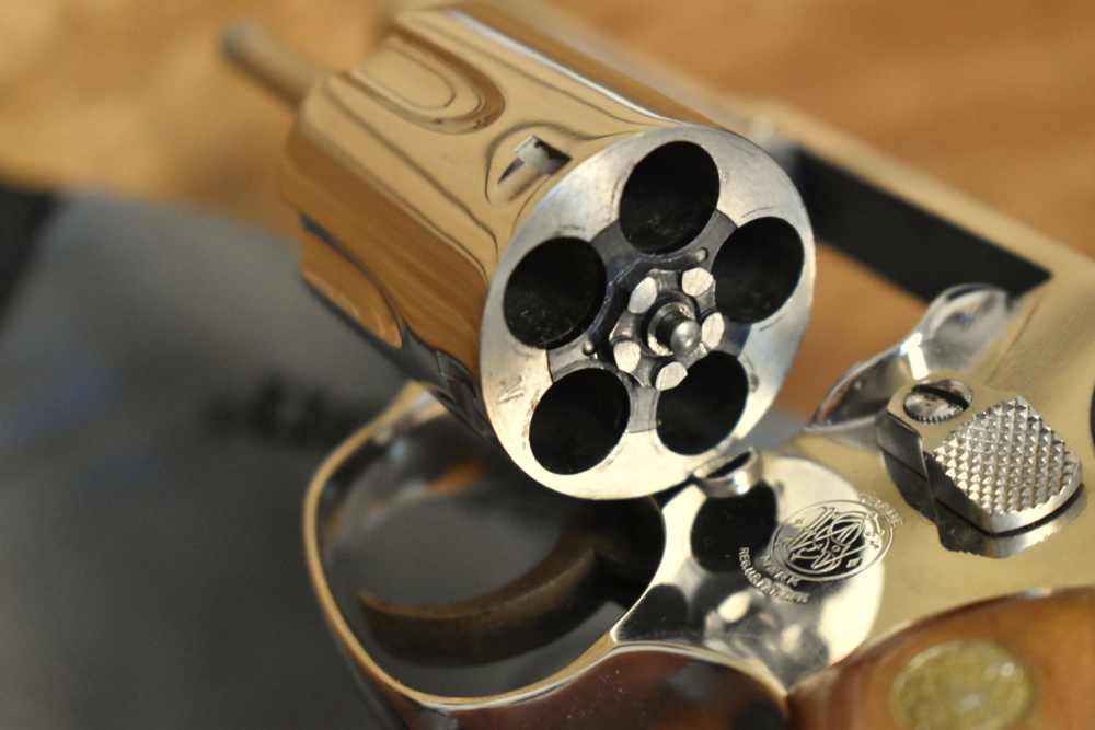 Smith & Wesson Model 36-1 .38 Special 3" Nickel Revolver 70's Era 95% -img-19