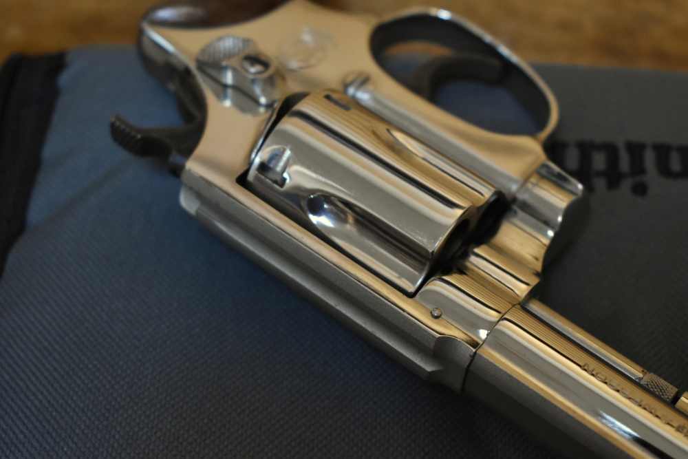 Smith & Wesson Model 36-1 .38 Special 3" Nickel Revolver 70's Era 95% -img-7