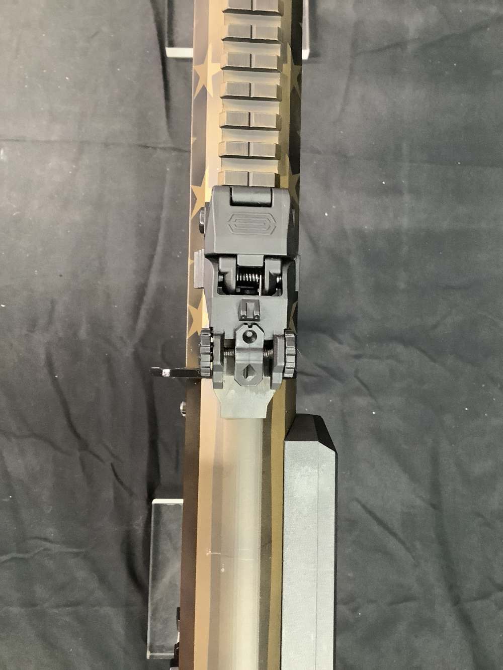 Gforce GFY-1 12ga 2-5rd mags, bronze flag, Olight light -img-13